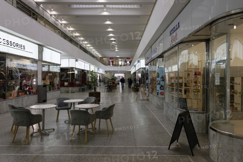 Interior view, Alfa Passage, Brno, Jihomoravsky kraj, Czech Republic, Europe
