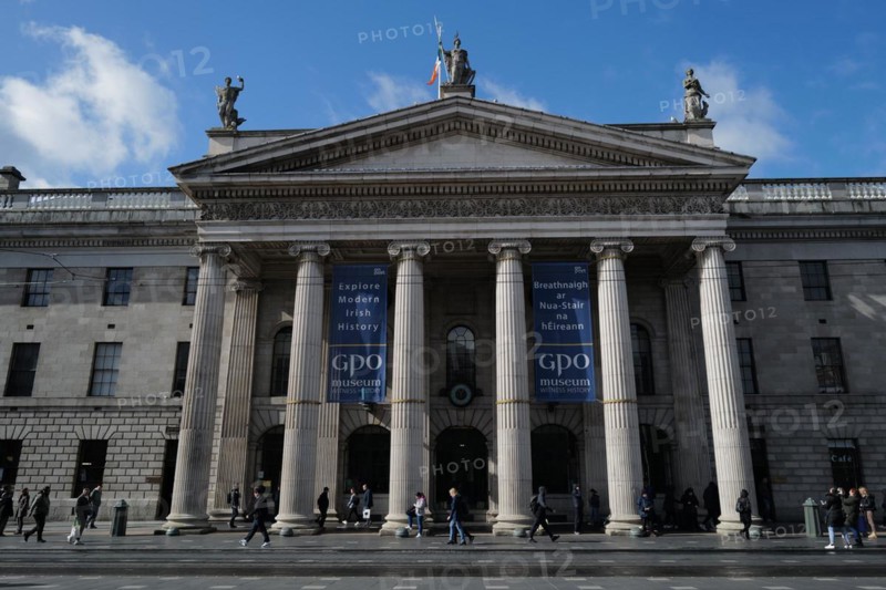 The General Post Office in O'Connell Street, scene of the 1916 Easter Rising. Dublin, Ireland, Europe