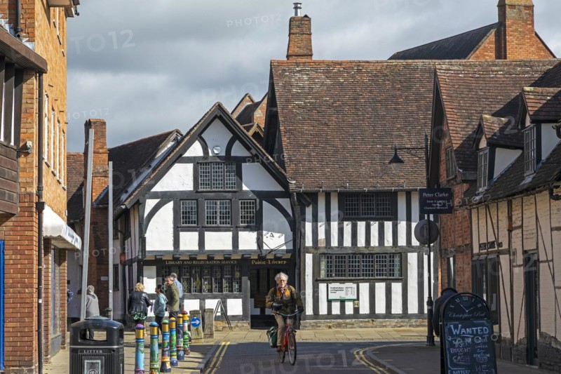 Half-timbered houses, Stratford upon Avon, England, Great Britain