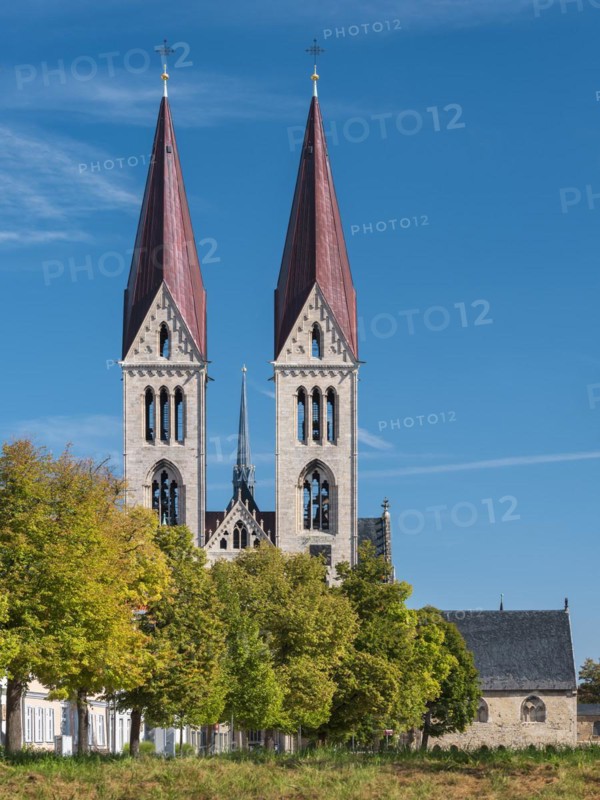 The Gothic Cathedral of St Stephen and St Sixtus, Halberstadt, Saxony-Anhalt, Germany, Europe