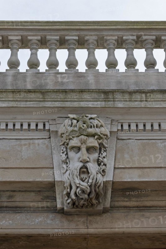 Neptune picture in the harbour, Folkestone, Kent, Great Britain