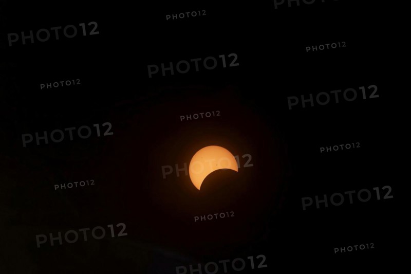 Nature, astronomy, total solar eclipse 2024, Province of Quebec, Canada, North America