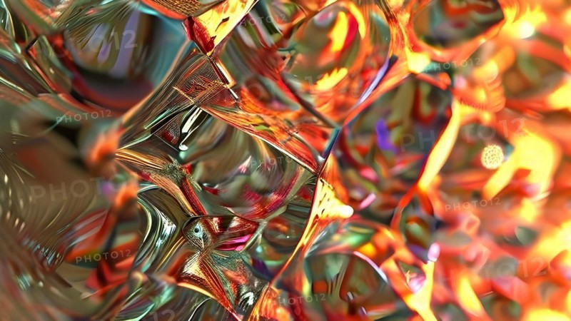 AI generated sequence of photos transitioning through a range of digital distortions symbolizing the process of change and evolution