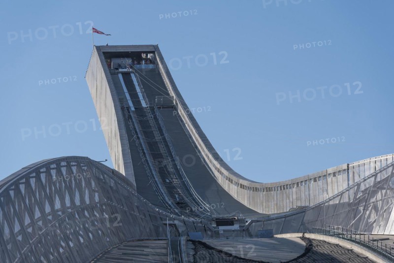 Holmenkollbakken, Holmenkollen, ski jumping hill, ski jump, Oslo, Norway, Europe