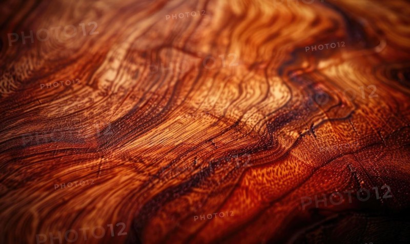 Background made of exotic tigerwood veneer AI generated