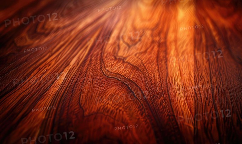 Background made of exotic tigerwood veneer AI generated