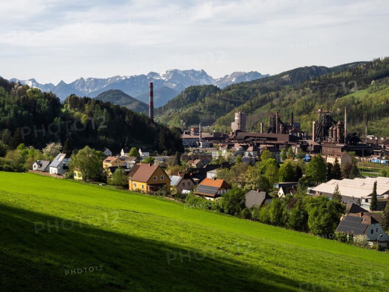 Donawitz steelworks of voestalpine AG, Leoben, Styria, Austria, Europe