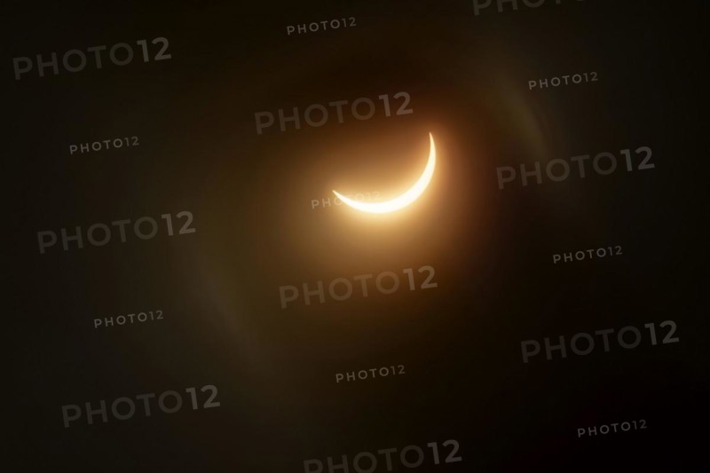 Nature, astronomy, total solar eclipse 2024, Province of Quebec, Canada, North America
