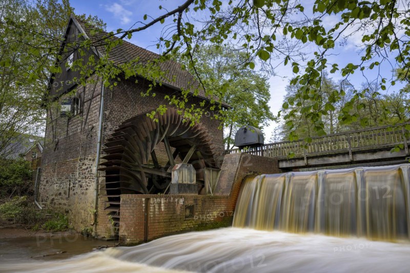 Old mill in Haltern-Sythen, North Rhine-Westphalia, Muensterland