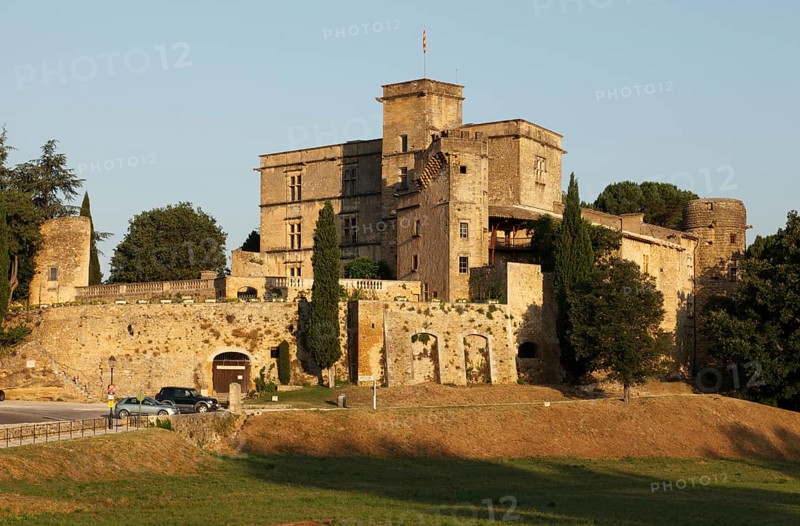 15th century castle of Lourarin, Lourmarin, Parc Naturel Regional du Luberon, Vaucluse, Provence, France, Europe