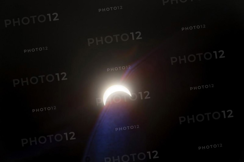 Nature, astronomy, total solar eclipse 2024, Province of Quebec, Canada, North America