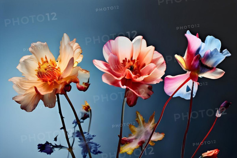 AI generated sequence of photos transitioning through a range of digital distortions symbolizing the process of change and evolution