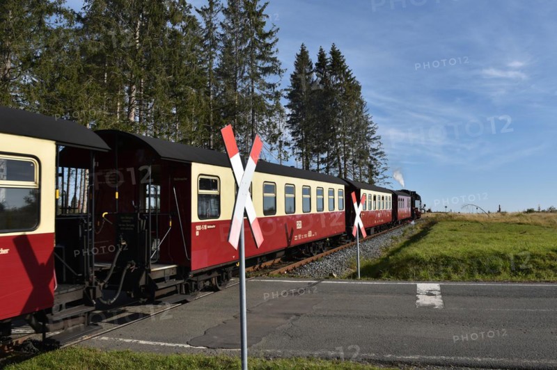 The Harz Narrow Gauge Railway, Brocken Railway, Selketal Railway in the Harz Mountains, Saxony-Anhalt, Germany, Europe