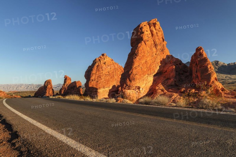 Seven Sisters, Valley of Fire State Park, Nevada, United States, USA, Valley of Fire, Nevada, USA, North America