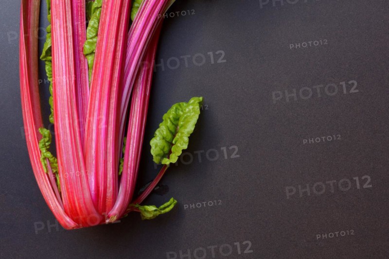 Chard with red stems, Beta vulgaris