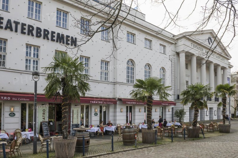 Theatre, Theater am Goetheplatz, Hanseatic City of Bremen, Germany, Europe