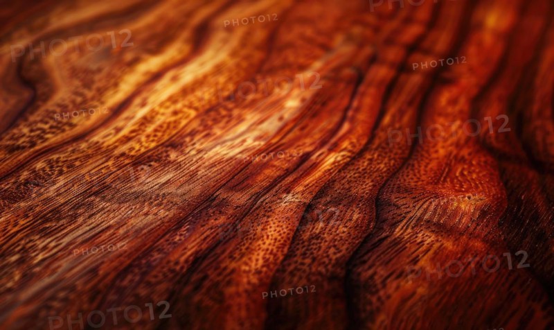 Background made of exotic tigerwood veneer AI generated