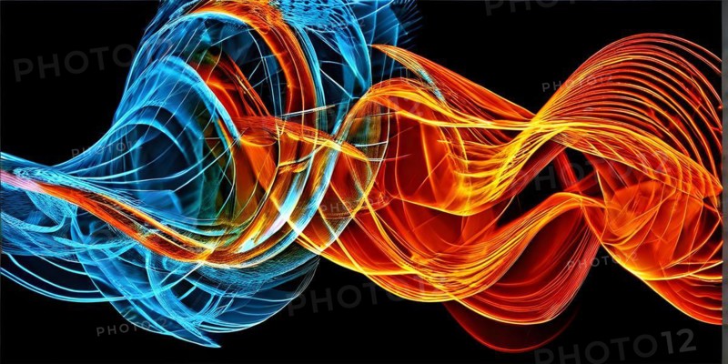 AI generated sequence of photos transitioning through a range of digital distortions symbolizing the process of change and evolution