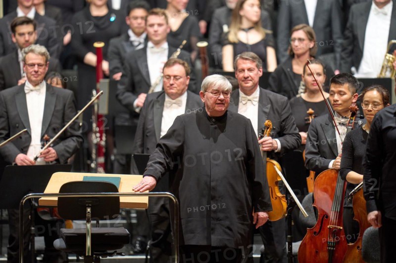 Farewell concert by Professor Mathias Breitschaft with the Rheinische Philharmonie State Orchestra in the Rhein-Mosel-HalleMusik-Institut Koblenz, Rhineland-Palatinate, Germany, Europe