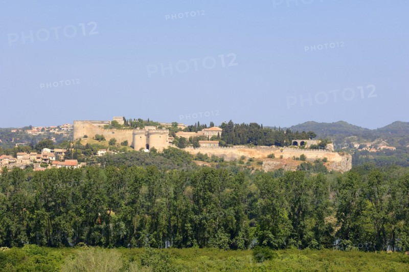 Fort Saint Andre, Villeneuve les Avignon, Gard, Languedoc-Roussillon, South of France, France, Europe