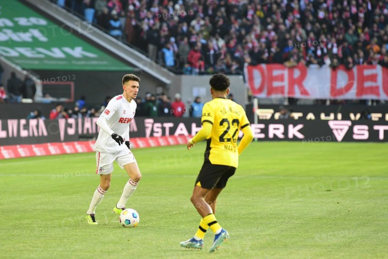 1st Bundesliga, 1.FC Koeln, BVB Borussia Dortmund on 20.01.2024 at the RheinEnergieStadion in Cologne Germany .Photo: Alexander Franz (DFL/DFB REGULATIONS PROHIBIT ANY USE OF PHOTOGRAPHS AS IMAGE SEQUENCES AND/OR QUASI-VIDEO)