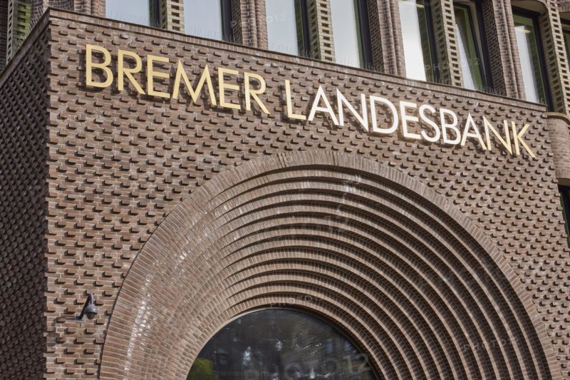 Former Bremer Landesbank at Domshof in Bremen, Hanseatic City, State of Bremen, Germany, Europe