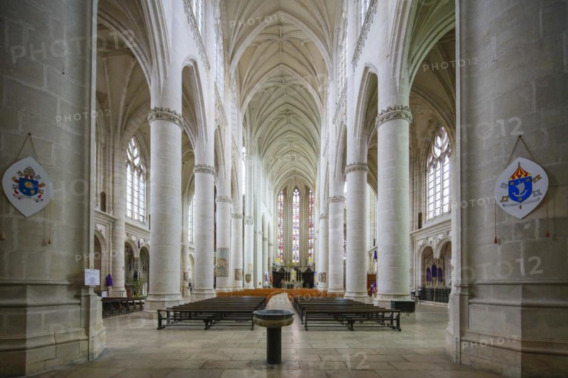 Basilica Basilique Saint-Nicolas-de-Port, Departement Meurthe-et-Moselle, Lorraine, Grand Est region, France, Europe