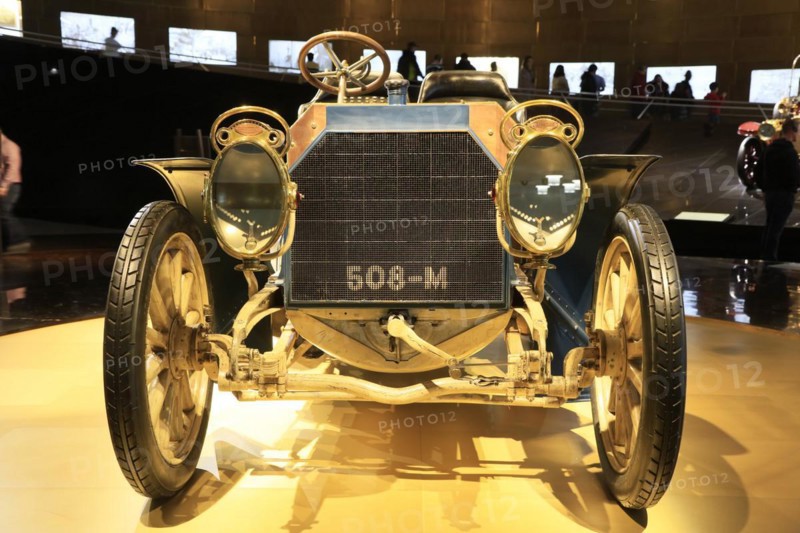 Mercedes-Simplex 40 hp, oldest surviving Mercedes from 1902, Mercedes-Benz Museum, Stuttgart, Baden-Wuerttemberg, Germany, Europe