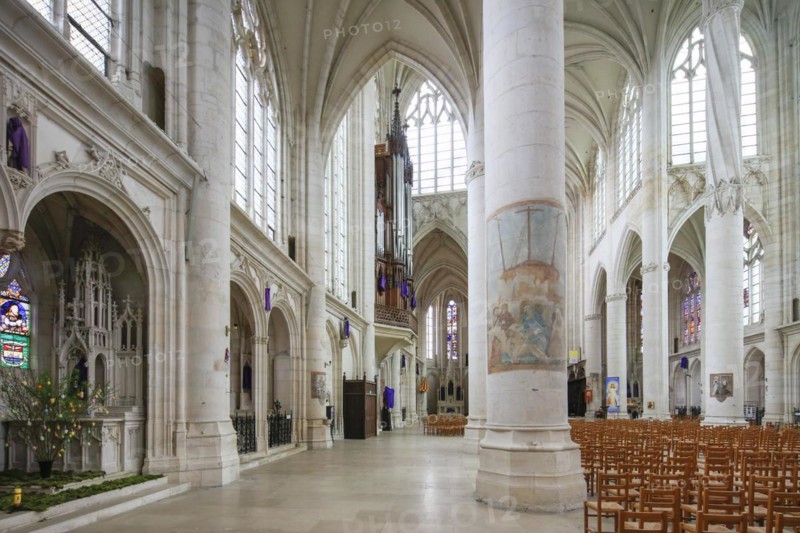 Basilica Basilique Saint-Nicolas-de-Port, Departement Meurthe-et-Moselle, Lorraine, Grand Est region, France, Europe
