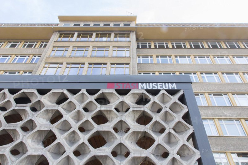 Exterior view of the Stasi Museum in the former MfS building. The exhibition in the Stasi Museum provides information about the role of the GDR secret police, its strategies and victims, 17 Jan. 2015, Berlin, Berlin, Germany, Europe