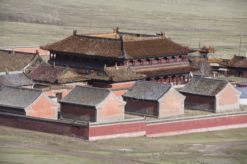 Buddhist monastery complex, Amarbayasgalant Monastery, Selenge Aimak, Selenge Province, Mongolia, Asia