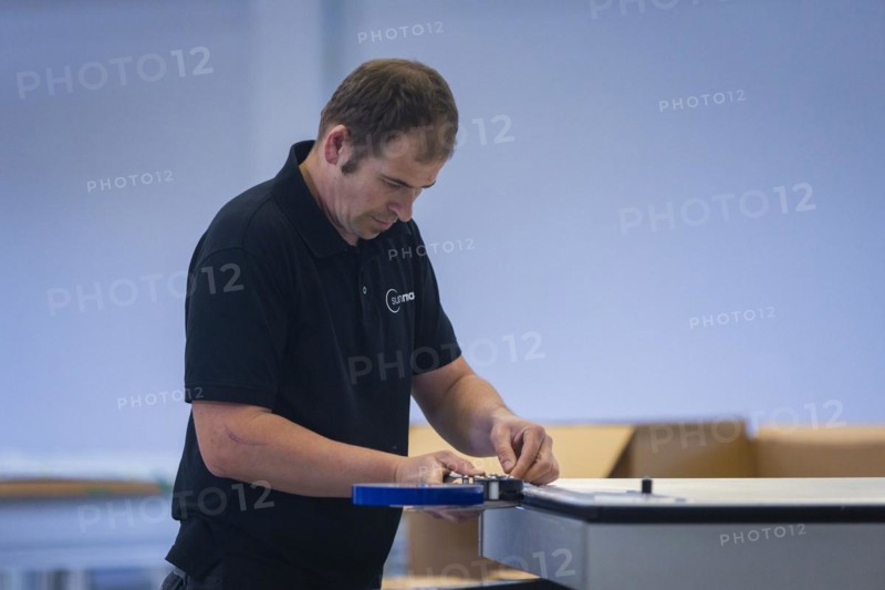 Sunmaxx PVT is a new innovative developer of photovoltaic thermal solar modules. The Fraunhofer ISE has confirmed an overall efficiency of 80% for the PX-1 premium module. The innovation is the combination of photovoltaics and solar thermal energy in one element, Ottendorf-Okrilla, Saxony, Germany, Europe