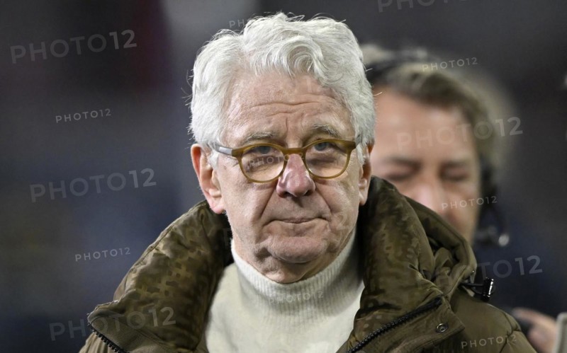 TV expert, presenter, sports reporter, commentator, Marcel Reif, portrait, Allianz Arena, Munich, Bavaria, Germany, Europe