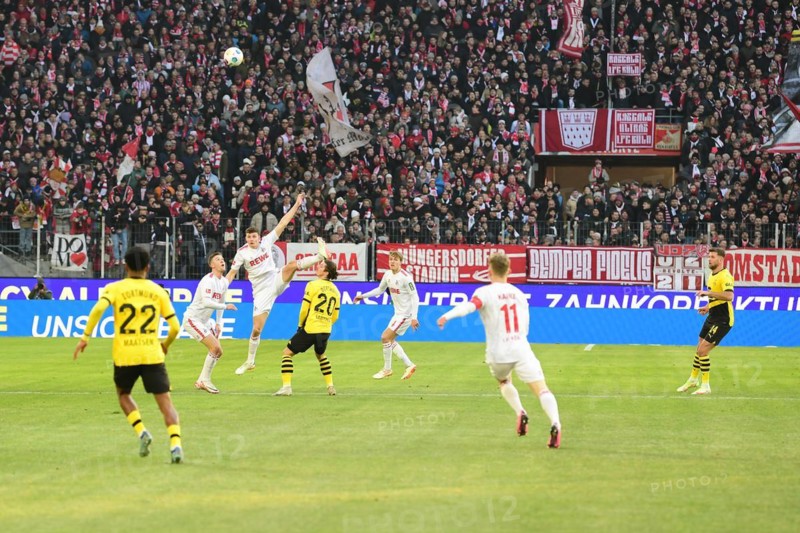 1st Bundesliga, 1.FC Koeln, BVB Borussia Dortmund on 20.01.2024 at the RheinEnergieStadion in Cologne Germany .Photo: Alexander Franz (DFL/DFB REGULATIONS PROHIBIT ANY USE OF PHOTOGRAPHS AS IMAGE SEQUENCES AND/OR QUASI-VIDEO)