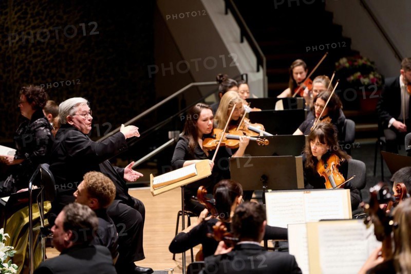 Farewell concert by Professor Mathias Breitschaft with the Rheinische Philharmonie State Orchestra in the Rhein-Mosel-HalleMusik-Institut Koblenz, Rhineland-Palatinate, Germany, Europe