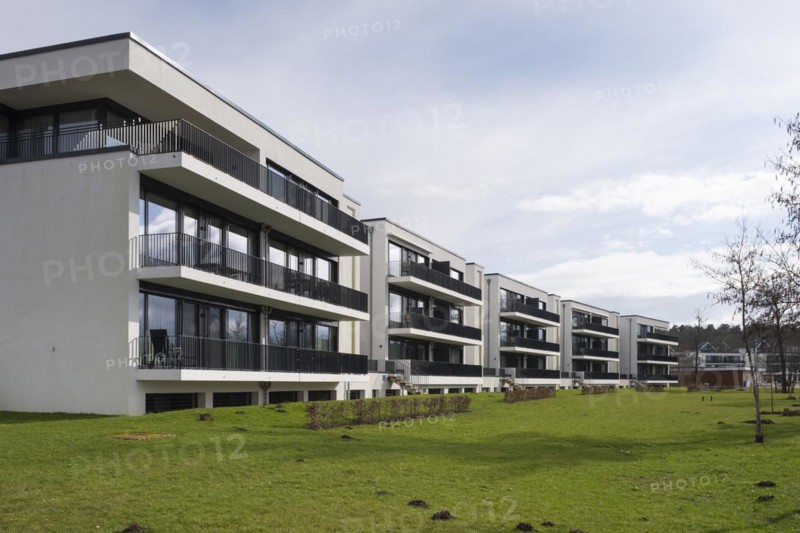 Maremueritz, Yachthafen Resort and Spa, apartment buildings, Waren, Mueritz, Mecklenburg Lake District, Mecklenburg, Mecklenburg-Vorpommern, Germany, Europe