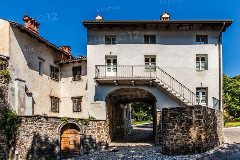 Gorizia Castle, 11th century, Gorizia, border town to Slovenia, Friuli, Italy, Gorizia, Friuli, Italy, Europe