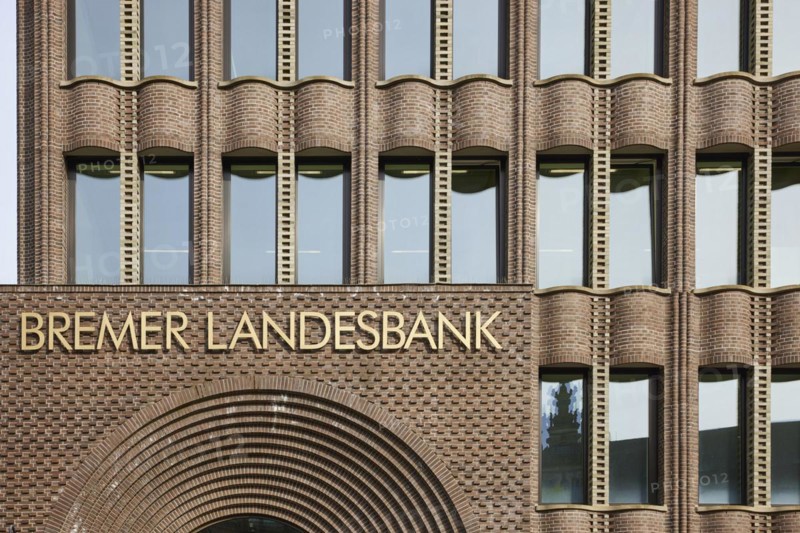 Former Bremer Landesbank at Domshof in Bremen, Hanseatic City, State of Bremen, Germany, Europe