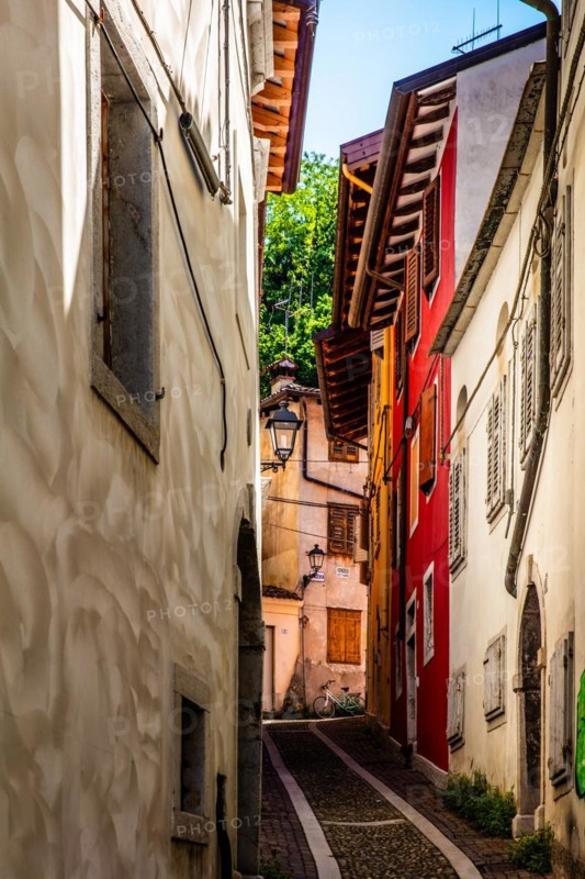 Old town centre, Gorizia, border town to Slovenia, Friuli, Italy, Gorizia, Friuli, Italy, Europe