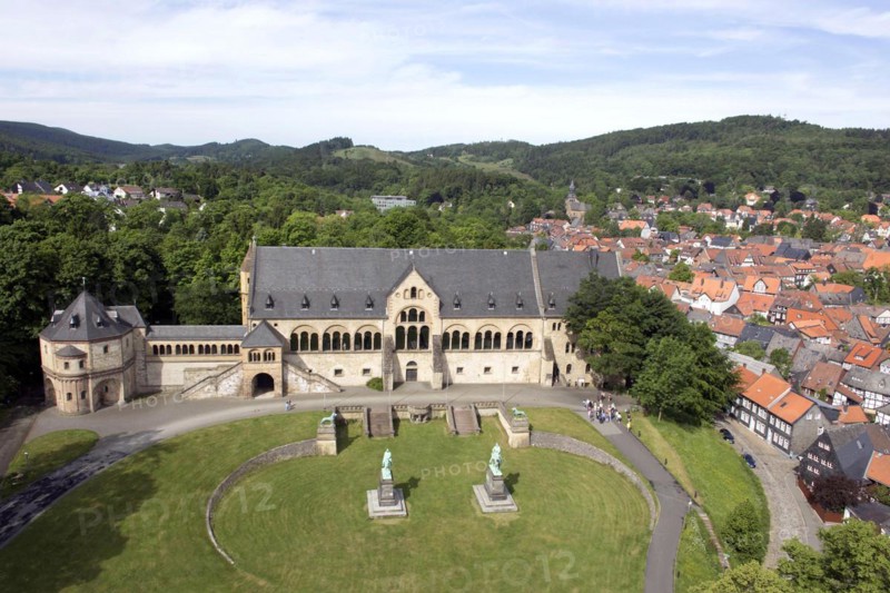 Imperial Palace in Goslar, on 06/06/2015, Goslar, Lower Saxony, Germany, Europe