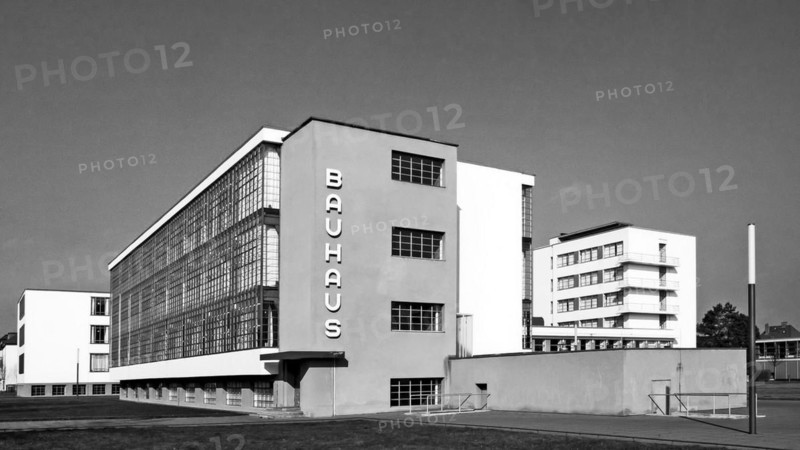 Main building Bauhaus Dessau Saxony-Anhalt, Germany, Europe