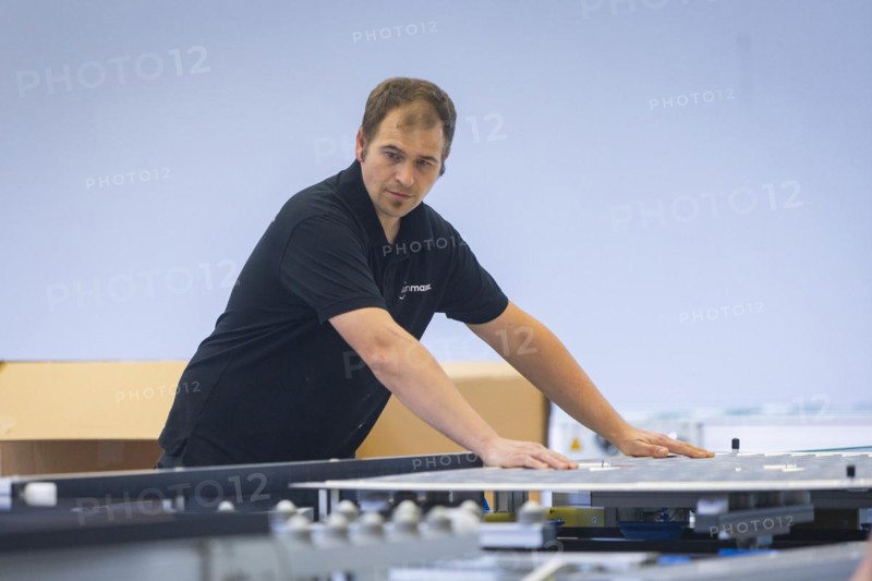 Sunmaxx PVT is a new innovative developer of photovoltaic thermal solar modules. The Fraunhofer ISE has confirmed an overall efficiency of 80% for the PX-1 premium module. The innovation is the combination of photovoltaics and solar thermal energy in one element, Ottendorf-Okrilla, Saxony, Germany, Europe