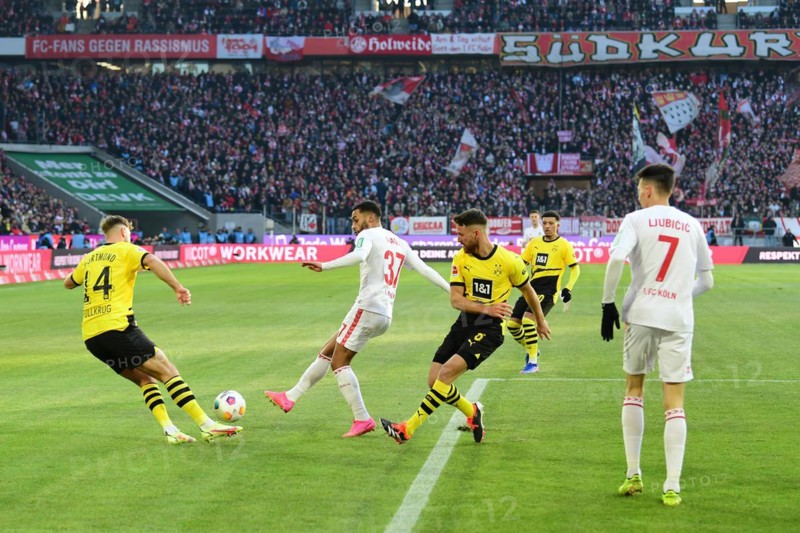1st Bundesliga, 1.FC Koeln, BVB Borussia Dortmund on 20.01.2024 at the RheinEnergieStadion in Cologne Germany .Photo: Alexander Franz (DFL/DFB REGULATIONS PROHIBIT ANY USE OF PHOTOGRAPHS AS IMAGE SEQUENCES AND/OR QUASI-VIDEO)