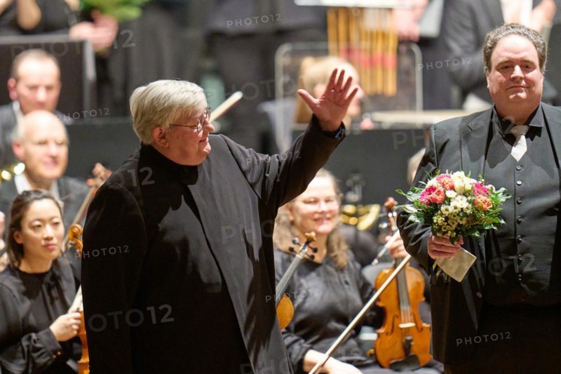 Farewell concert by Professor Mathias Breitschaft with the Rheinische Philharmonie State Orchestra in the Rhein-Mosel-HalleMusik-Institut Koblenz, Rhineland-Palatinate, Germany, Europe