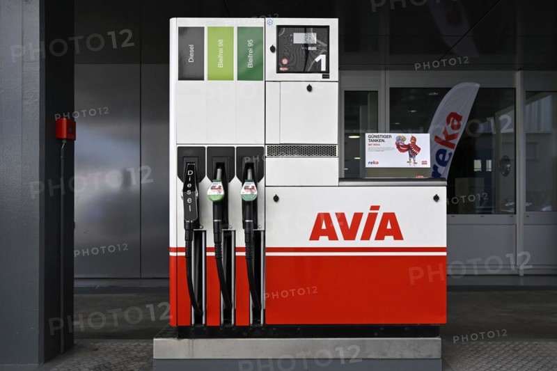 Petrol pump Avia Diesel and unleaded