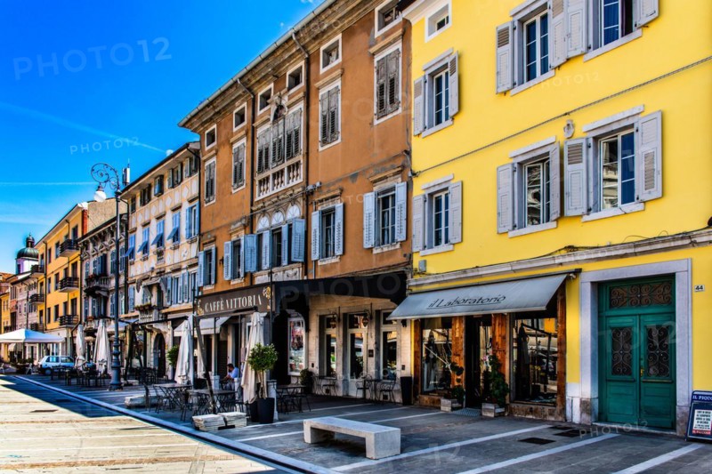 Old town centre, Gorizia, border town to Slovenia, Friuli, Italy, Gorizia, Friuli, Italy, Europe