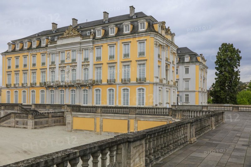 Augustusburg Castle, Bruehl, Rhine-Erft district, North Rhine-Westphalia, Germany, Europe