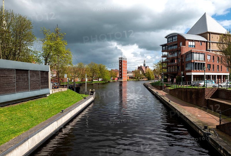Falderndelft, Emden, East Frisia, Lower Saxony, Germany, Europe