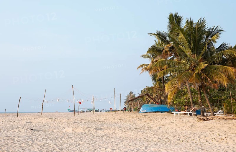 Marari Beach or Beach, Mararikulam, Alappuzha District, Kerala, India, Asia