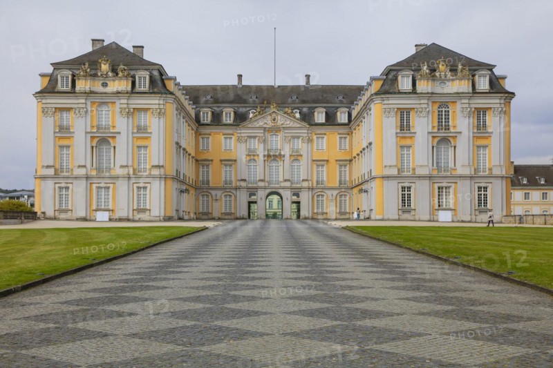 Augustusburg Castle, Bruehl, Rhine-Erft district, North Rhine-Westphalia, Germany, Europe